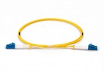 Broxnet Duplex LC/UPC to LC/UPC SM 9/125 2.0mm 1M LSZH Fiber Patch Cable